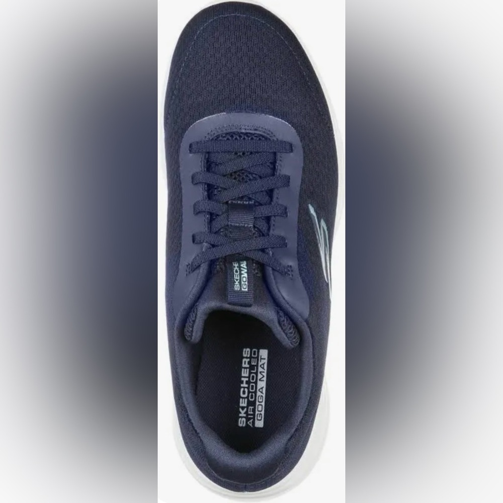 Women’s Navy Blue GoWalk Skechers Shoes- Size 6.5 - Picture 5 of 16